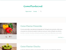 Tablet Screenshot of comoplantar.net